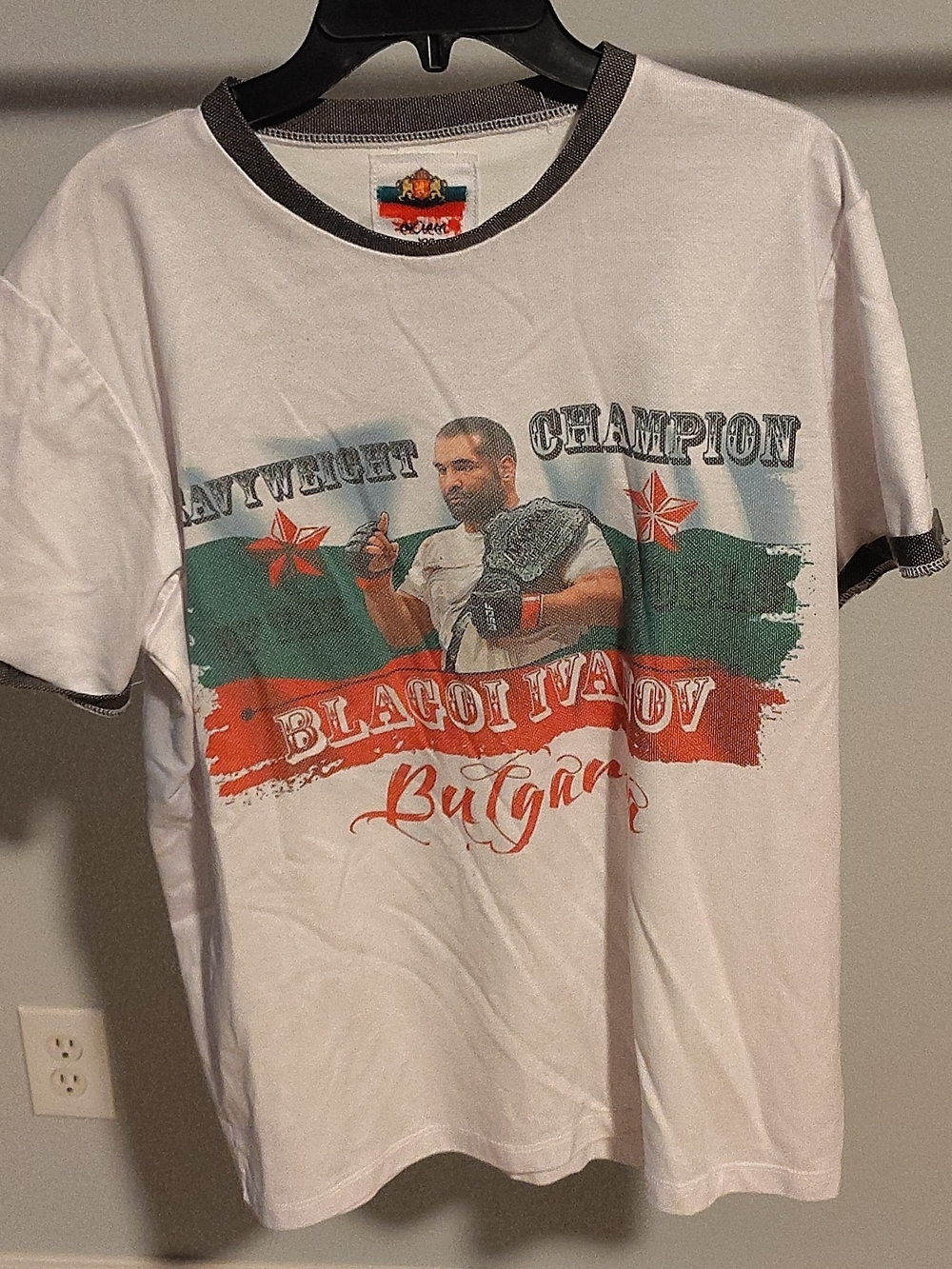 • Blagoy Ivanov WSOF Heavyweight Champion MMA Shirt XXL